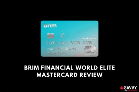Brim World Elite Mastercard Review 2024