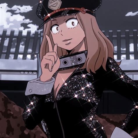 Camie Utsushimi Mha Bnha Anime Icons Glitter Icons