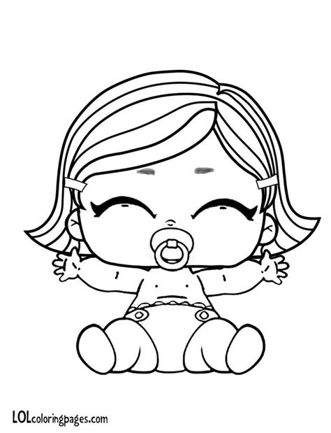Lol surprise dolls coloring pages print them for free all the series in 2021 unicorn coloring pages baby coloring pages lol doll. Lil As If Baby Eye Spy LOL Surprise dolls Coloring Page ...
