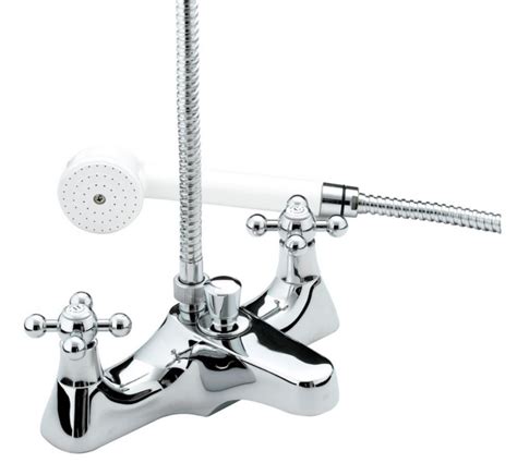 Bristan Regency Deck Mounted Bath Shower Mixer RDBSMC