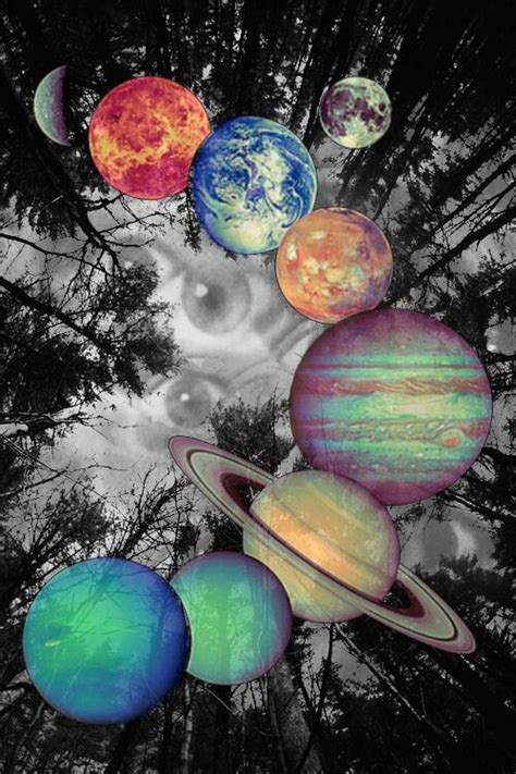 Planets Visionary Art Psychedelic Art Art