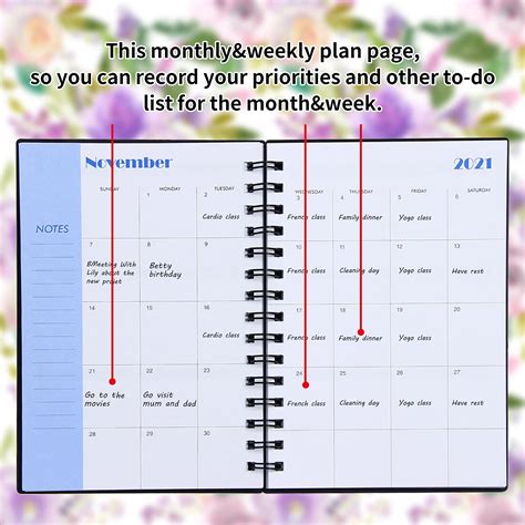 2022 Planner Weekly Monthly Planner 2022 Agenda 2022 Daily Planner