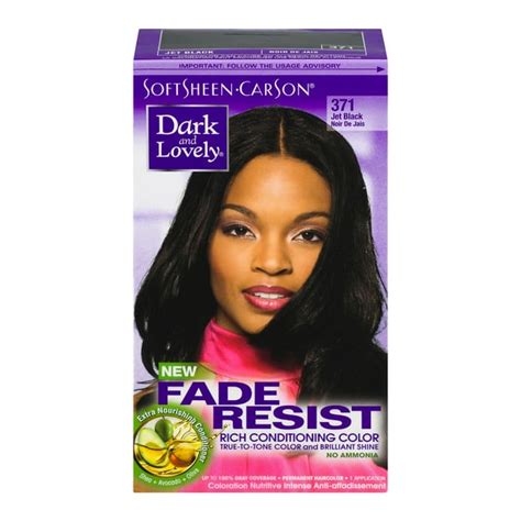 Save On Dark And Lovely Fade Resist Rich Conditioning Color Jet Black