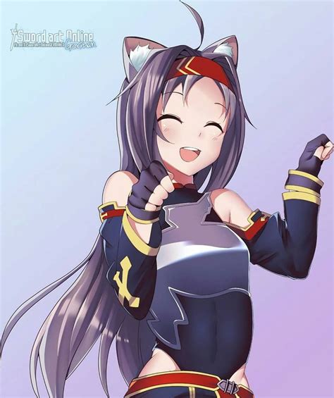Neko Girl Cat Girl Sword Art Online Yuuki Tous Les Anime Naruto