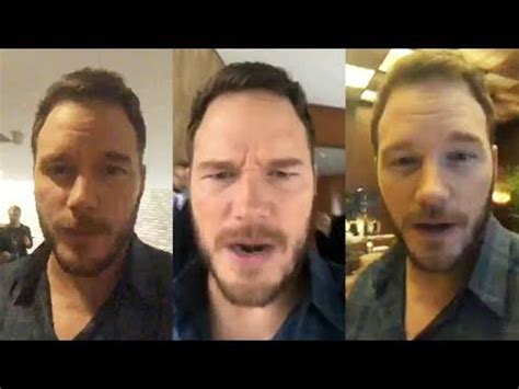 Sign in to check out what your friends, family & interests have been. Chris Pratt | Instagram Live Stream | April 4 2018 - YouTube