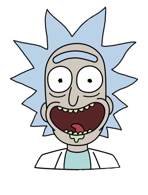 Check Out This Transparent Rick Sanchez Face Png Image Rick And Morty