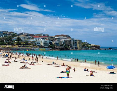 Bondi Beach Sydney New South Wales Australia Stock Photo Alamy