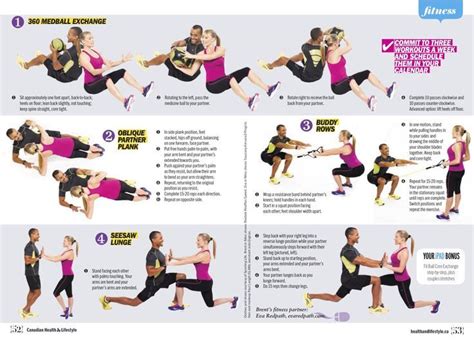 Awesome Partner Workouts Fitness Workouts Sport Fitness Reto Fitness