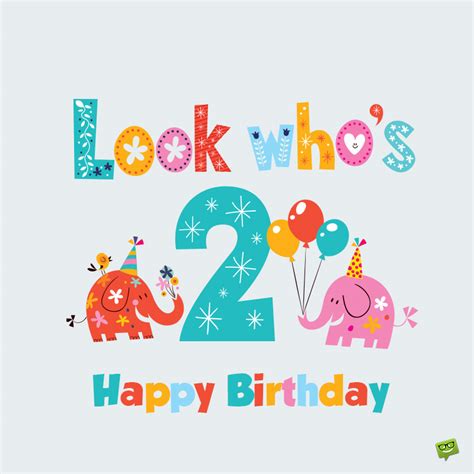 120 Best Birthday Wishes For 2 Year Old Babies Birthday Sms And Wishes