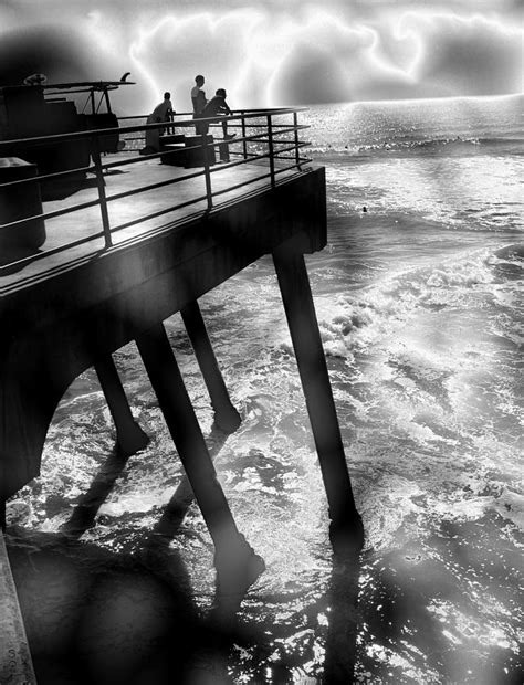 Huntington Beach Pier Photograph By Abstract Angel Artist Stephen K