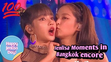 Jenlisa Moments In Bangkok Encore Last World Tour Of Blackpink Youtube