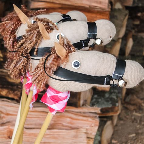 Diy Stick Horse From A Sock Tutorial The Country Chic Cottage
