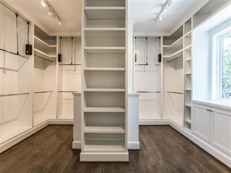 Full height sliding door track. A colossal dream closet offers floor to ceiling storage ...