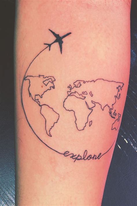 60 Ideias Incriveis De Tatuagens Para Você Que Ama Viajar