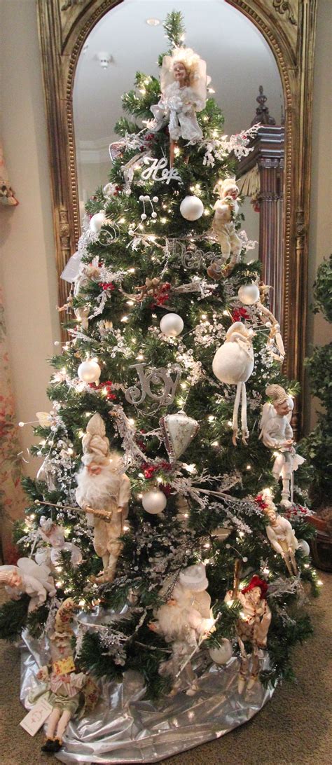 Angel Decorated Christmas Tree Christmas Trees Pinterest