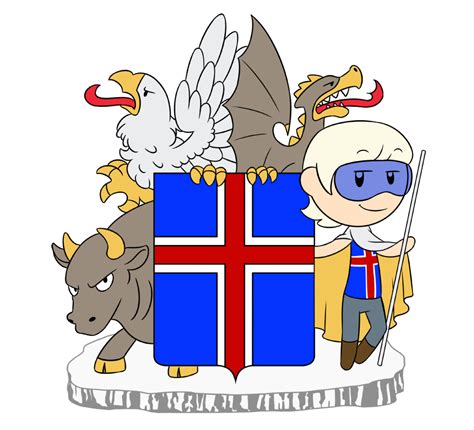 Iceland's Coat of Arms - Scandinavia and the World