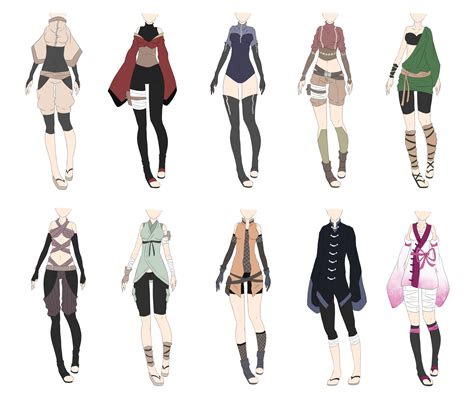 Anime Battle Outfits 🔥Вместе Hero Costumes Fantasy Clothing
