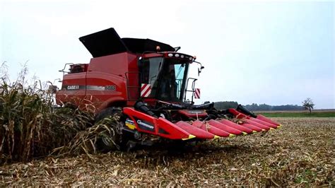 Case Ih Axial Flow 6088 Corn Harvest 2013 Youtube