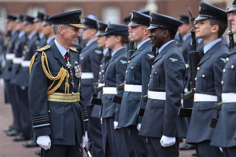 Royal Air Force Airmen And Officers Make History In First Ever Raf