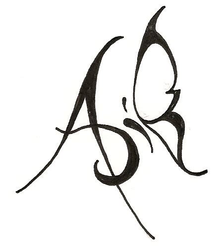 Letter A Tattoo Design Free Download On Clipartmag
