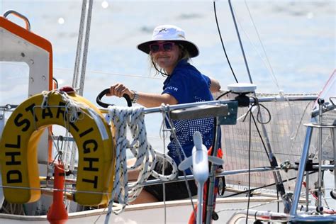 who is round the world golden globe race sailor being rescued in pacific susie goodall