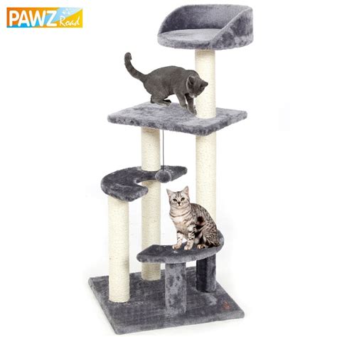 Finally moved into a new house and was building a rock climbing wall can be a great way to get a workout and prepare yourself for climbing without having to get out of the house. Pawz Road Domestic Delivery H100 Cat Climbing Tree Toys Scratching Solid Wood Cats Climb Frame ...