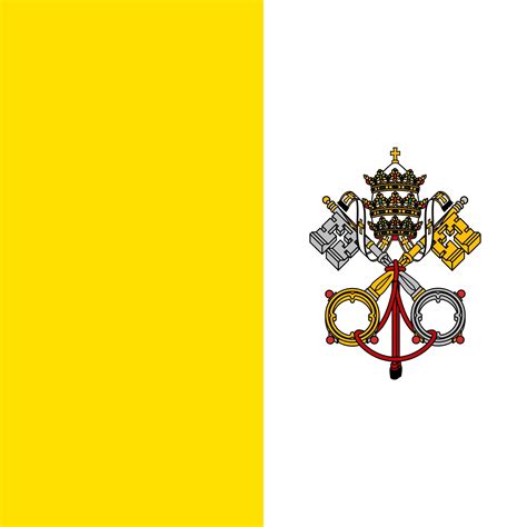 Vatican City Flag Eps Pdf Flagsandarmsandemblem Of The World