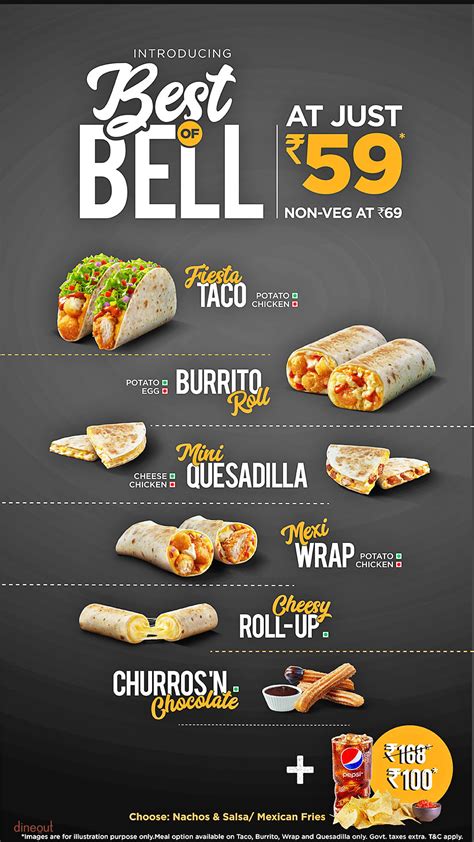 Menu of Taco Bell, Sector 18, Noida | Dineout