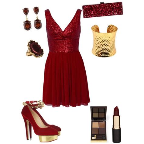 Christmas Party Dress 1 By Isabell14 On Polyvore Christmas Party Dress Xmas Party Dresses
