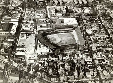 Aerial View Of Griffith Stadium In Washington Dc Aerial View