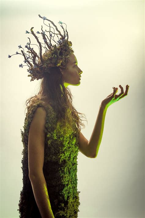 Dryad Of Light Mother Nature Costume Dryad Costume Beauty