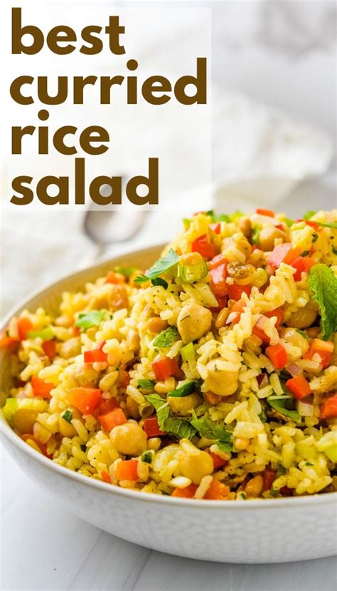 Curried Rice Salad With Ginger Curry Dressing Recipe Curried Rice