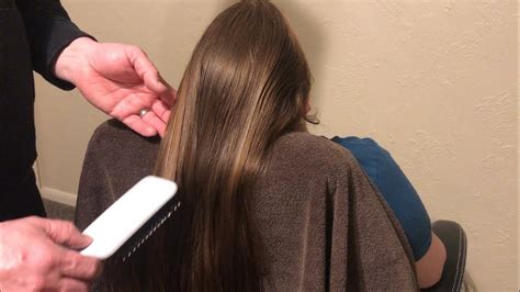 Asmr Hair Brushing Youtube