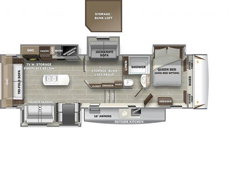 Forest River Sabre 36bhq Floor Plan 5th Wheel