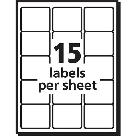 Avery Permanent Durable ID Laser Labels ID Specialty Labels Avery