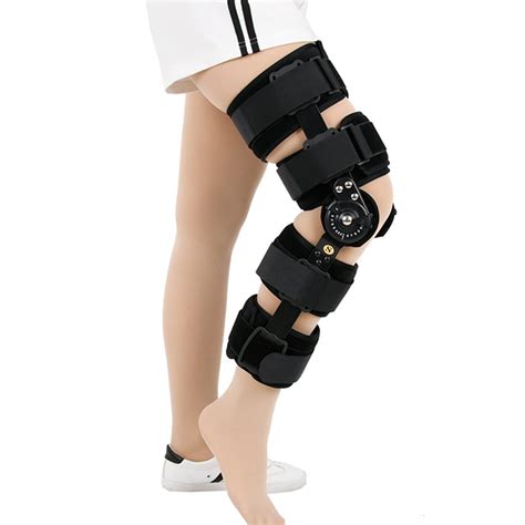 Buy Hinged Rom Knee Brace Post Op Knee Brace For Recovery