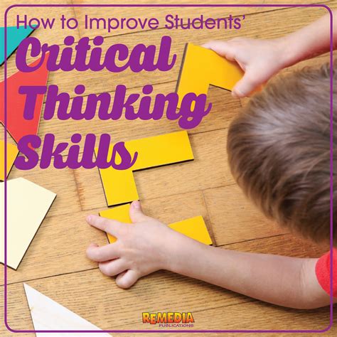 Remedia Publications How To Improve Students Critical Thinking Skills