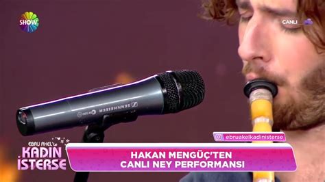 Ruha İyi Gelen Ney Taksimi | Hakan Mengüç | Show TV | Ebru Akel - YouTube