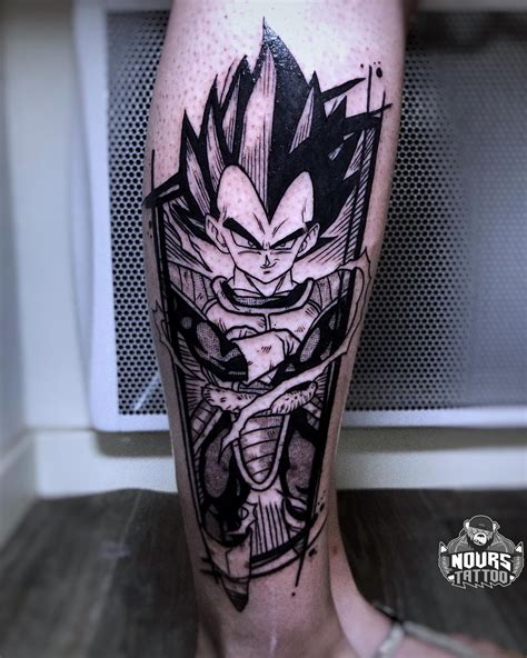 Hi Im An Anime Tattoo Artist From France And Here Is A Tattoo Of