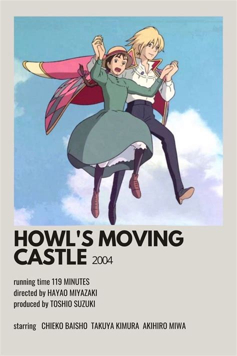 Howls Moving Castle By Marti Studio Ghibli Ghibli Arte Delle Anime