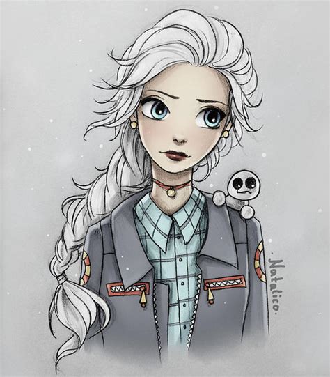 Modern Elsa By Natalico On Deviantart