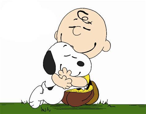 Charlie Brown Hugging Snoopy By Bradsnoopy97 On Deviantart