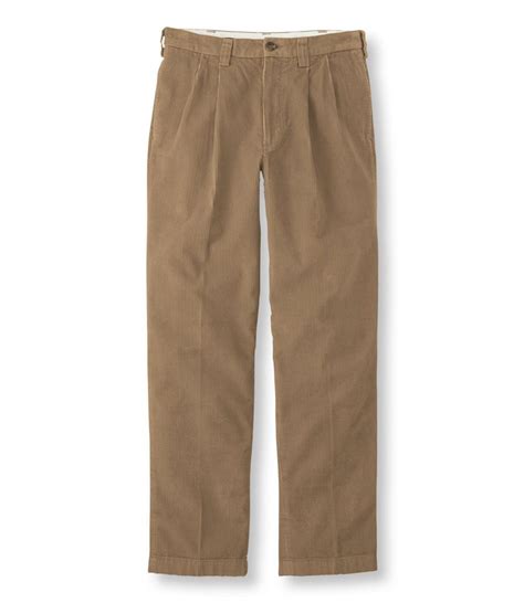 men s country corduroy pants classic fit pleated