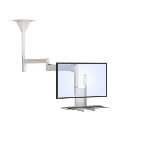A wide variety of dual monitor ceiling mount options are available to you, such as usage, material, and warranty(year). LCD Monitor Screen Ceiling Mount with Keyboard Tray ...