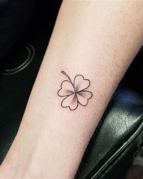 Lucky Four Leaf Clover Tattoos The Testimony Of Love 2019