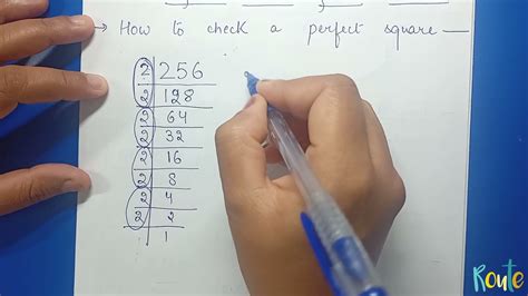 How To Check A Perfect Square Number Ll Square And Square Roots Ll