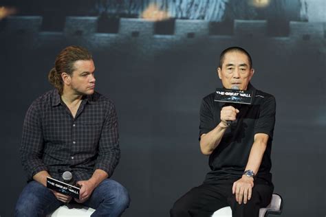 Director Chino Zhang Yimou Defiende Casting De Matt Damon
