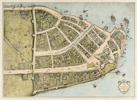 Redraft Of The Castello Plan New Amsterdam In 1660 1916 Image