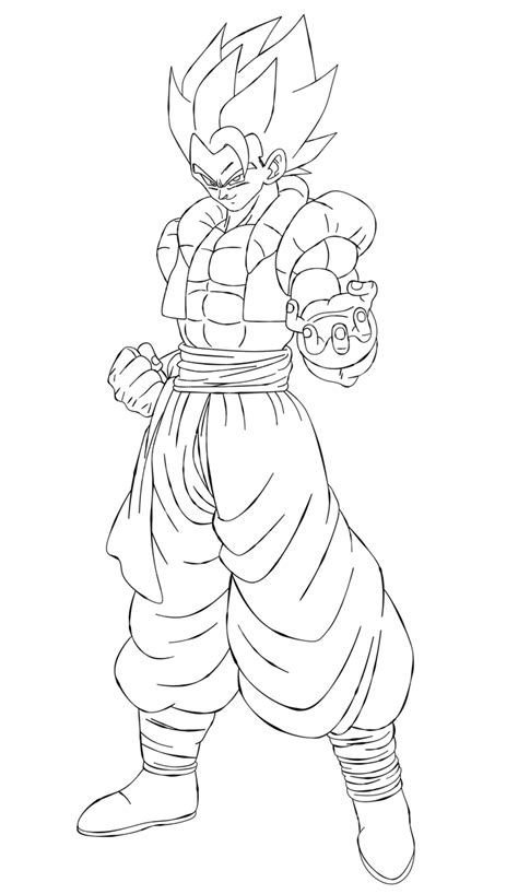 Beautiful dragon ball coloring pages with dbz coloring pages. Gogeta by Andrewdb13 | Dragon ball super artwork, Dragon ...
