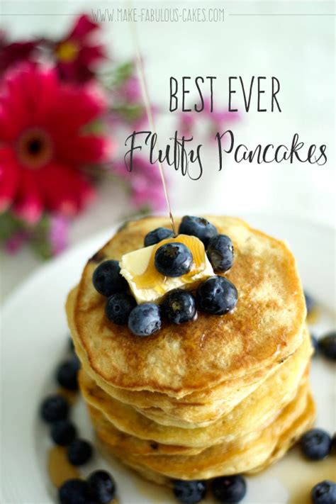 Best Ever Fluffy Pancakes Recipe